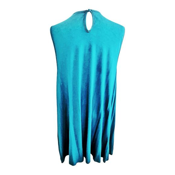 Torrid Turquoise Blue Plus Size Sleeveless Top Size 2X - Picture 4 of 6